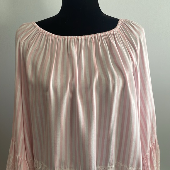 Ruby Rd Pink/White Top - Picture 2 of 6